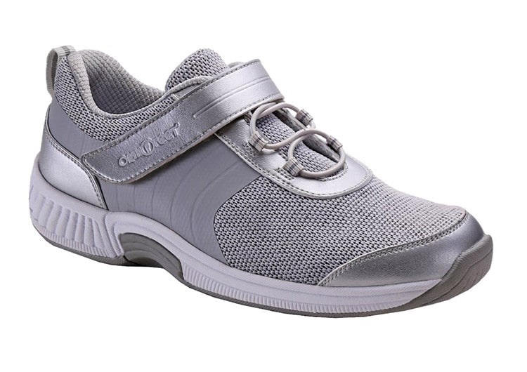 Orthofeet Orthopedic Slip On Arthritis Diabetic Women\'s Casual Shoes Gray | MJ4752968