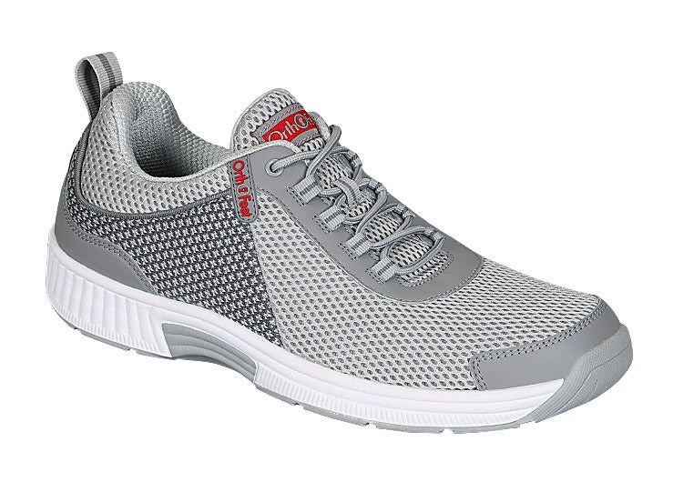 Orthofeet Orthotic Walking Athletic Men\'s Sneakers Gray | XA0465239