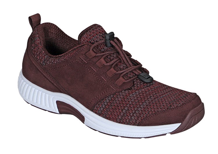 Orthofeet Plantar Fasciitis Bunions Women\'s Sneakers Maroon | DF5913072