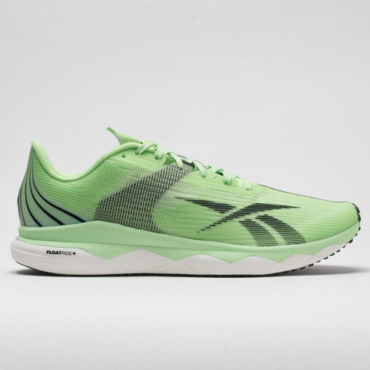 Orthofeet Reebok Floatride Run Fast 3.0 Men\'s Running Shoes Green / White / Black | KD3542690