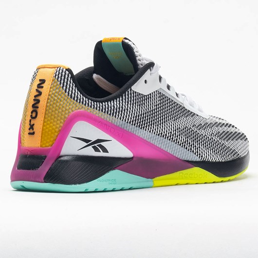 Orthofeet Reebok Nano X1 Grit Women's Training Shoes White / Black / Pursuit Pink | YQ7842096