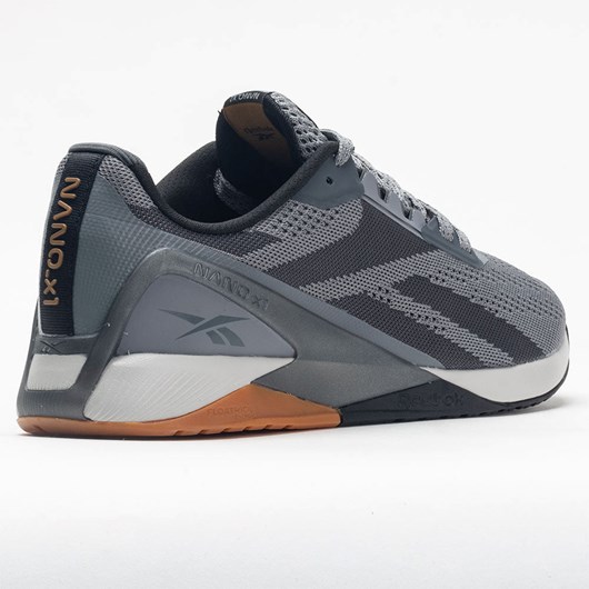 Orthofeet Reebok Nano X1 Men's Training Shoes Grey / Pure Grey / Black | TA6374589