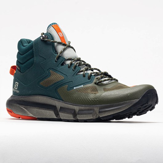 Orthofeet Salomon Predict Hike Mid GTX Men's Hiking Shoes Ponderosa Pine / Olive Night | MR9630715