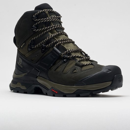 Orthofeet Salomon Quest 4 GTX Men's Hiking Shoes Olive Night / Peat / Safari | GA8456172