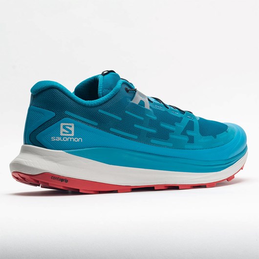 Orthofeet Salomon Ultra Glide Men's Trail Running Shoes Crystal Teal / Barrier Reef / Goji Berry | EV4198036