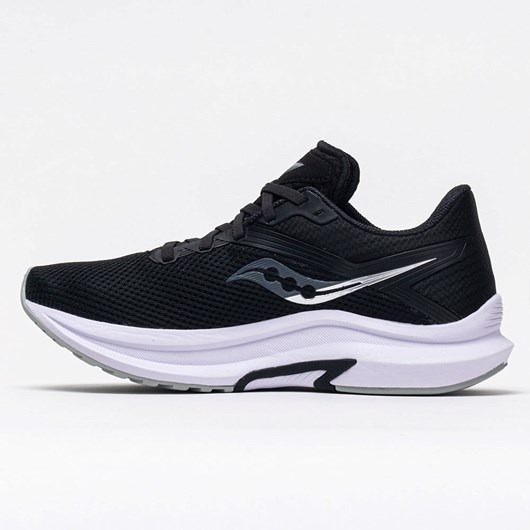 Orthofeet Saucony Axon Men's Running Shoes Black / White | JV4620359