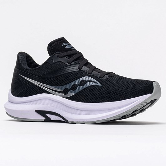 Orthofeet Saucony Axon Men's Running Shoes Black / White | JV4620359