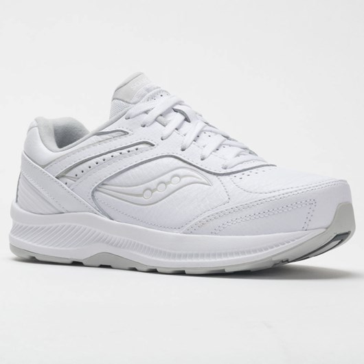 Orthofeet Saucony Echelon Walker 3 Men's Walking Shoes White | LB5179384