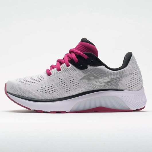 Orthofeet Saucony Guide 14 Women's Running Shoes Alloy / Cherry | EU7954128