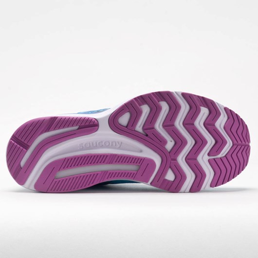 Orthofeet Saucony Guide 14 Women's Running Shoes Blue Blaze / Berry | RM9567103