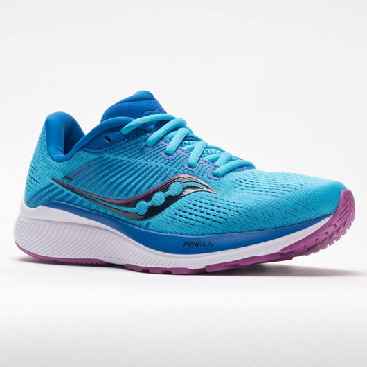 Orthofeet Saucony Guide 14 Women's Running Shoes Blue Blaze / Berry | RM9567103