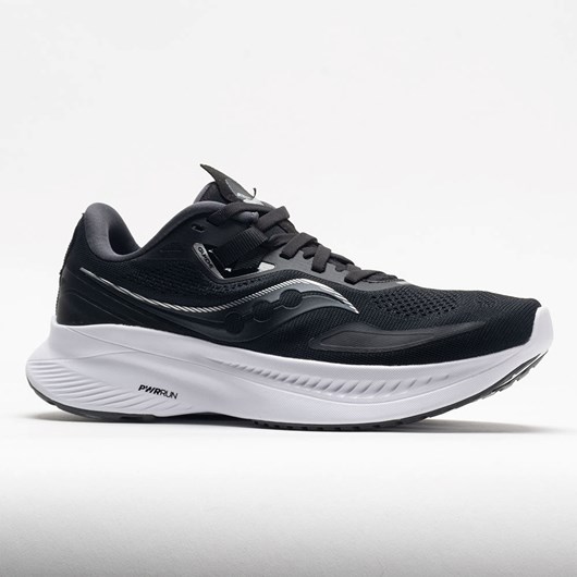 Orthofeet Saucony Guide 15 Men's Running Shoes Black / White | TO0619738