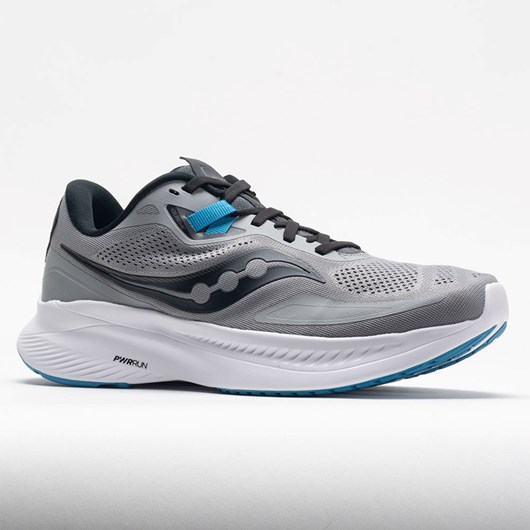 Orthofeet Saucony Guide 15 Men's Running Shoes Alloy / Topaz | WV4589102