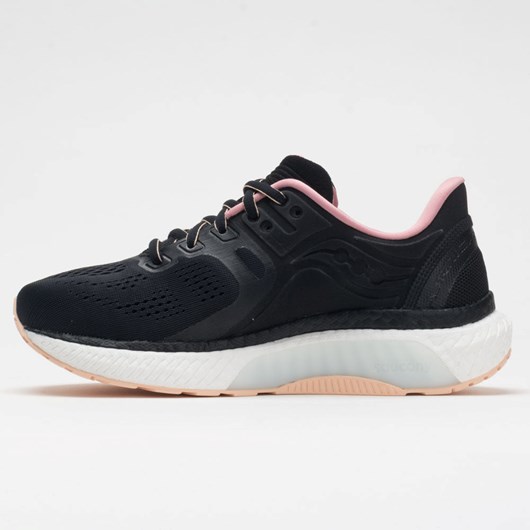 Orthofeet Saucony Hurricane 23 Women's Running Shoes Black / Rosewater | AK8630492