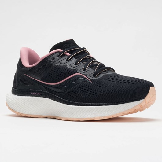 Orthofeet Saucony Hurricane 23 Women's Running Shoes Black / Rosewater | AK8630492