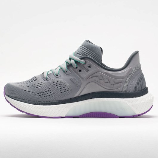 Orthofeet Saucony Hurricane 23 Women's Running Shoes Fog / Ultraviolet | LB8795362