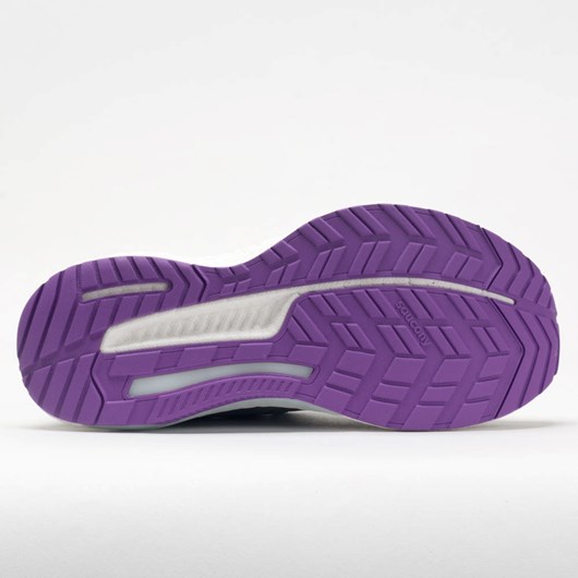 Orthofeet Saucony Hurricane 23 Women's Running Shoes Fog / Ultraviolet | LB8795362