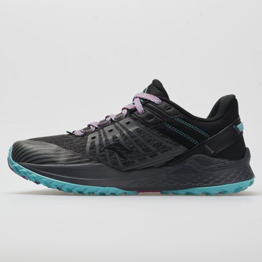 Orthofeet Saucony Mad River TR 2 Women's Trail Running Shoes Charcoal / Marine | FP1750246