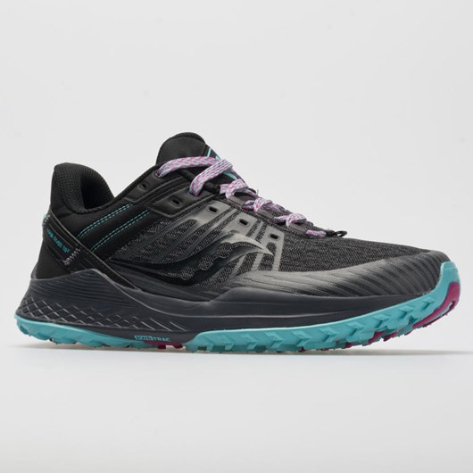 Orthofeet Saucony Mad River TR 2 Women's Trail Running Shoes Charcoal / Marine | FP1750246