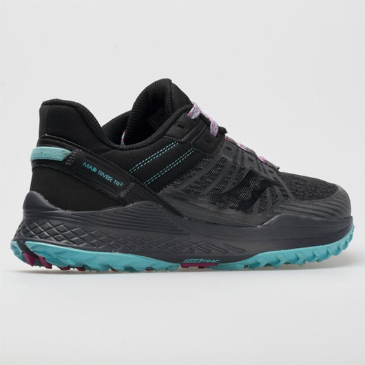 Orthofeet Saucony Mad River TR 2 Women's Trail Running Shoes Charcoal / Marine | FP1750246