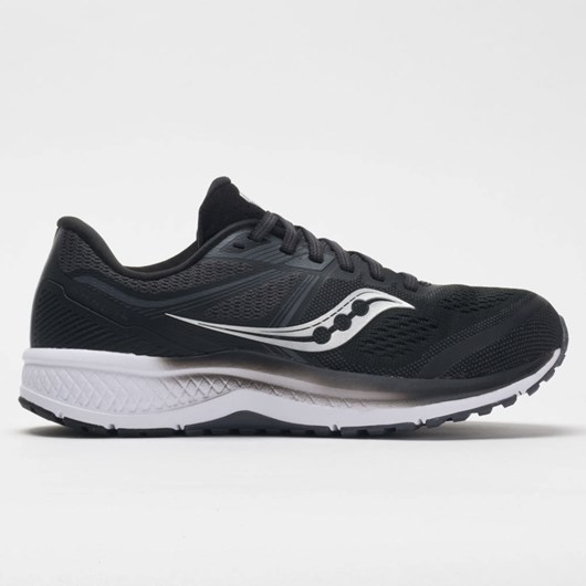 Orthofeet Saucony Omni 19 Women\'s Running Shoes Black / White | SA5407381