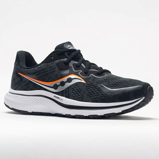 Orthofeet Saucony Omni 20 Men's Running Shoes Black / White | HQ5926108