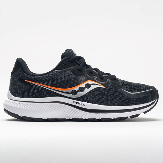 Orthofeet Saucony Omni 20 Men\'s Running Shoes Black / White | HQ5926108