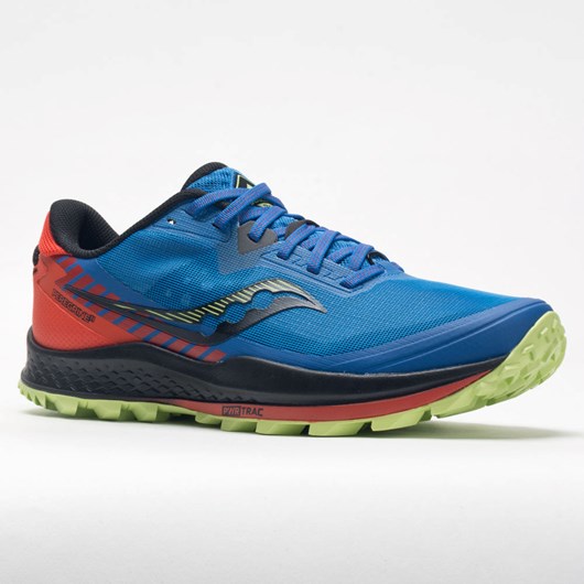 Orthofeet Saucony Peregrine 11 Men's Trail Running Shoes Royal / Space | MN3812075