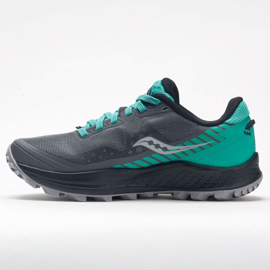 Orthofeet Saucony Peregrine 11 Women's Trail Running Shoes Shadow / Jade | AG4312960