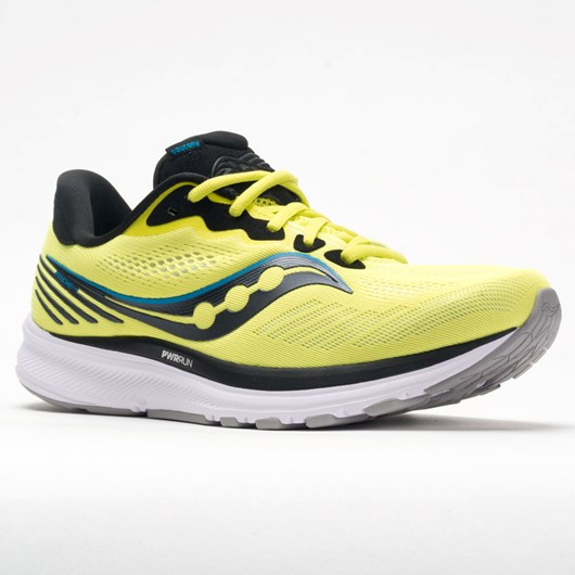 Orthofeet Saucony Ride 14 Men's Running Shoes Citrus / Black | CZ8196423