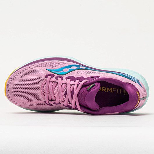 Orthofeet Saucony Ride 14 Women's Running Shoes Future / Pink | JL7698452