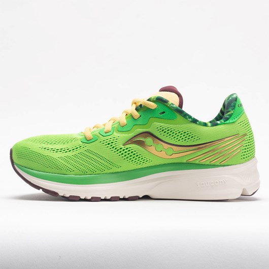 Orthofeet Saucony Ride 14 Women's Running Shoes Pick-a-Side Pack Green Bean Casserole | PM0583796