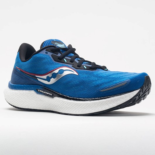 Orthofeet Saucony Triumph 19 Men's Running Shoes Royal / Space | UT2430198