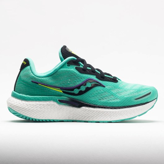 Orthofeet Saucony Triumph 19 Women\'s Running Shoes Cool MInt / Acid | GQ0567342