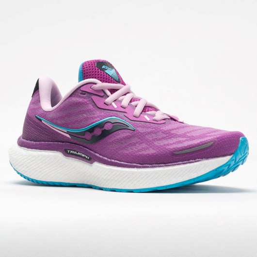 Orthofeet Saucony Triumph 19 Women's Running Shoes Razzle / Blaze | ZE6371584