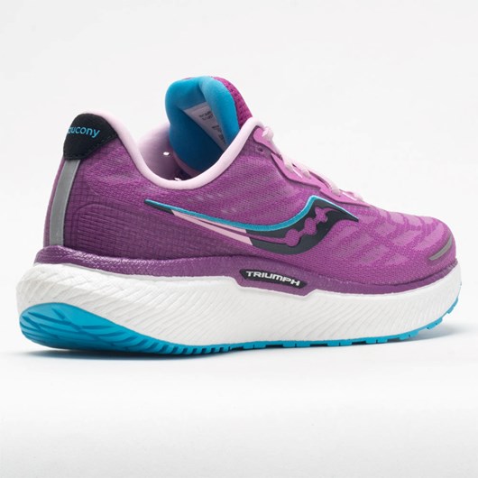 Orthofeet Saucony Triumph 19 Women's Running Shoes Razzle / Blaze | ZE6371584