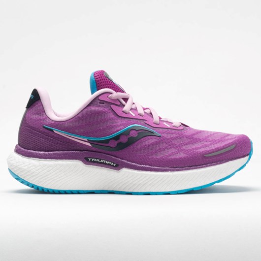 Orthofeet Saucony Triumph 19 Women\'s Running Shoes Razzle / Blaze | ZE6371584