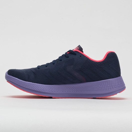 Orthofeet Skechers GOrun Razor+ Women's Running Shoes Navy / Purple / Neon Pink | IA5470839