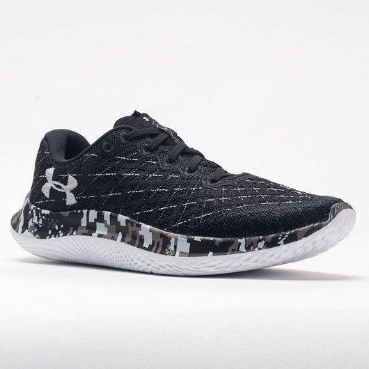 Orthofeet Under Armour FLOW Velociti Wind Reflective Camo Men's Running Shoes Black | JS9830214