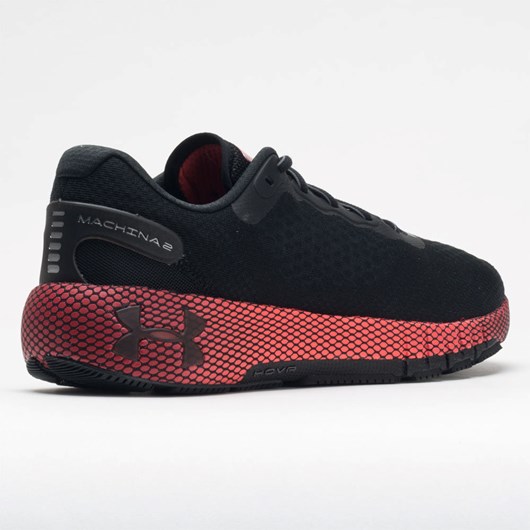 Orthofeet Under Armour HOVR Machina 2 Colorshift Men's Running Shoes Black / Venom Red | XV8956042