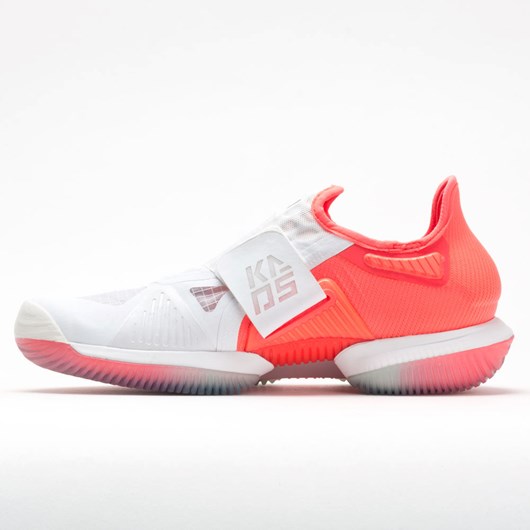 Orthofeet Wilson Kaos Mirage Women's Tennis Shoes White / Fiery Coral / Soothing Sea | RH3670129