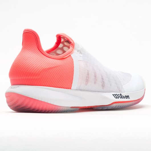 Orthofeet Wilson Kaos Mirage Women's Tennis Shoes White / Fiery Coral / Soothing Sea | RH3670129