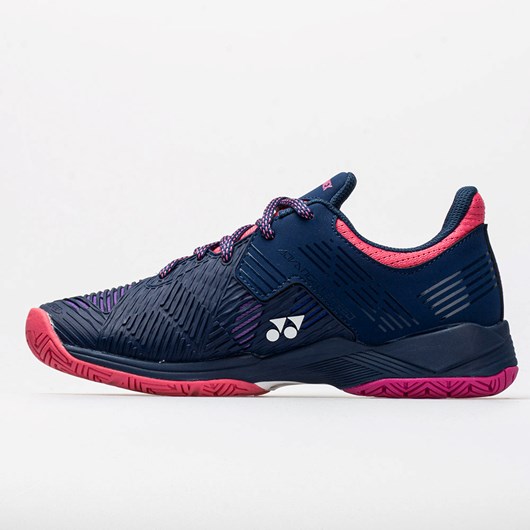 Orthofeet Yonex Power Cushion Sonicage 2 Women's Tennis Shoes Navy Pink | YG8153046