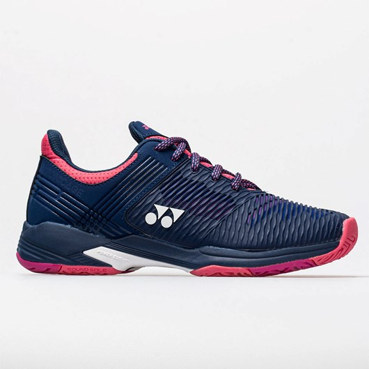 Orthofeet Yonex Power Cushion Sonicage 2 Women\'s Tennis Shoes Navy Pink | YG8153046