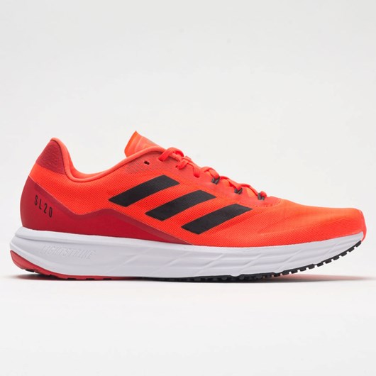 Orthofeet adidas SL20.2 Men\'s Running Shoes Solar Red / White / Carbon | SA2019836