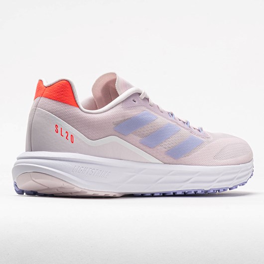 Orthofeet adidas SL20.2 Women's Running Shoes Orchid Tint / Violet Tone / Solar Red | BE4032719