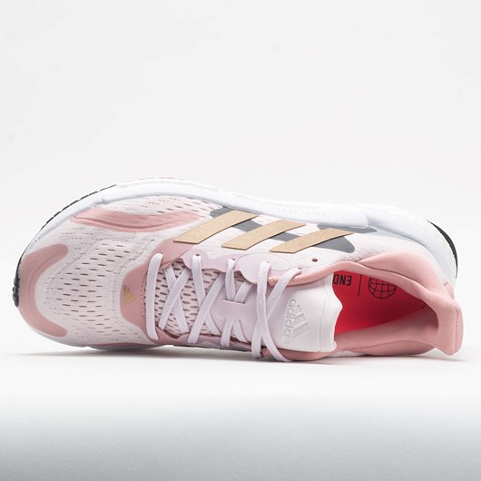 Orthofeet adidas Solar Boost 4 Women's Running Shoes Almost Pink / Copper Metallic / Turbo | DK4361908