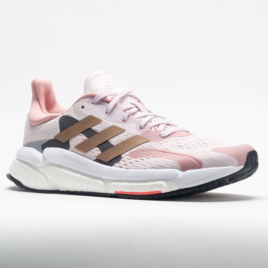 Orthofeet adidas Solar Boost 4 Women's Running Shoes Almost Pink / Copper Metallic / Turbo | DK4361908