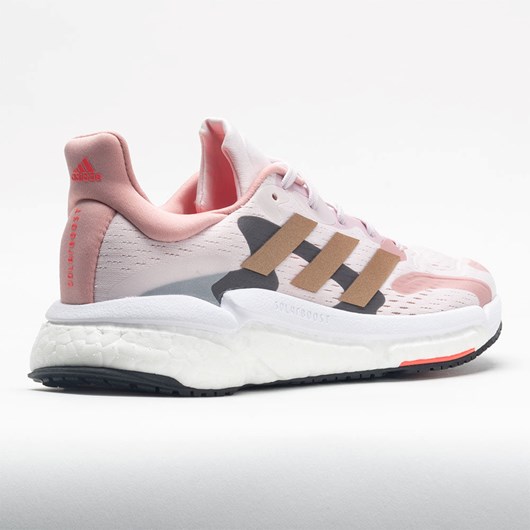 Orthofeet adidas Solar Boost 4 Women's Running Shoes Almost Pink / Copper Metallic / Turbo | DK4361908