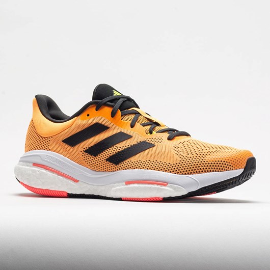 Orthofeet adidas Solar Glide 5 Men's Running Shoes Flash Orange / Carbon / Turbo | UL1254607